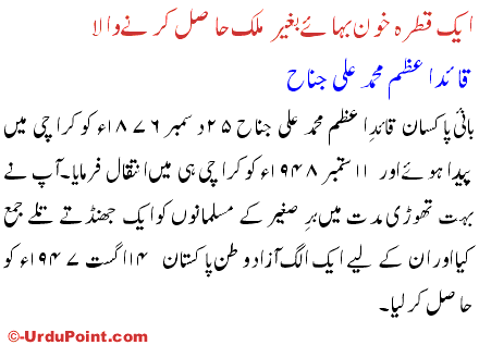 Quaid e Azam Muhammad Ali Jinnah RA