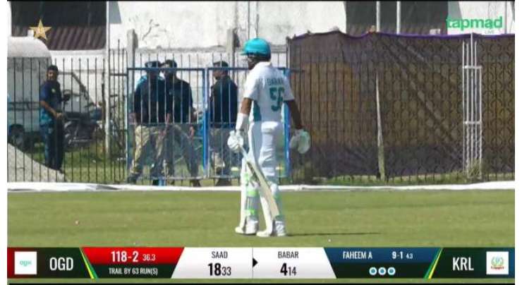 Babar Azam’s Disappointing First-Class Return After 7 Years, Scores 12 and 4