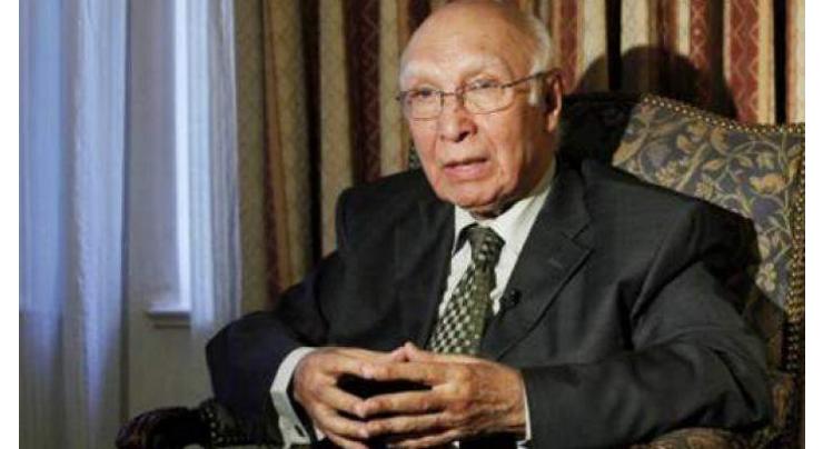 Pakistan will oppose India's stoke piling of weapons, Sirtaj Aziz stated.