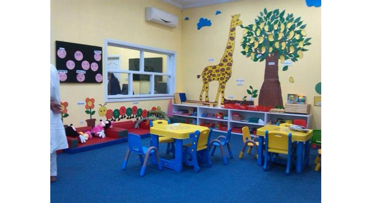 Day care center established in Lahore to facilitate the working women