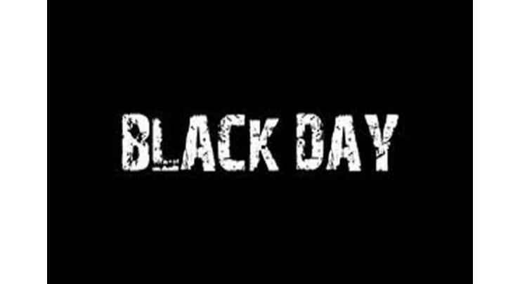 Black Day being observed in IOK to slam Indian brutalities in Occupied Kashmir