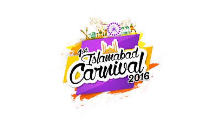 First Islamabad carnival to be held on July 22