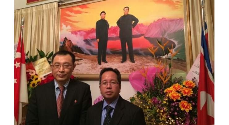 North Korean ambassador calls on Raiz Pirzada