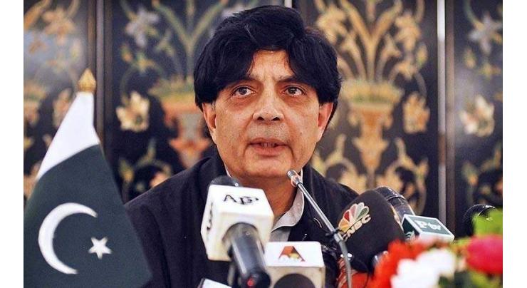Nisar directs NACTA to prepare plan for security of judges