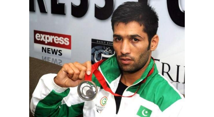 Pakistani Boxer Muhammad Waseem returned after winning the title of WBC
