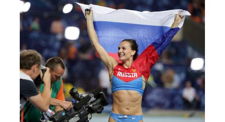 Olympics: Russian pole vaulter Isinbayeva says CAS ruling 'funeral' 
for athletics
