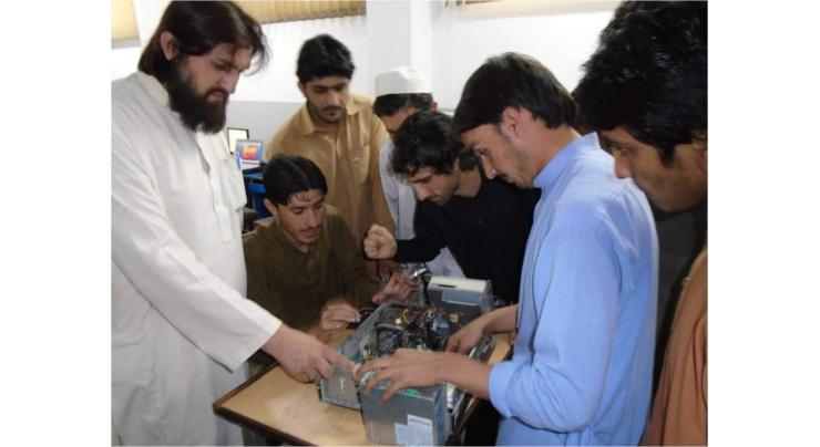 Balochistan,FATA  priority areas for imparting technical, vocational
training