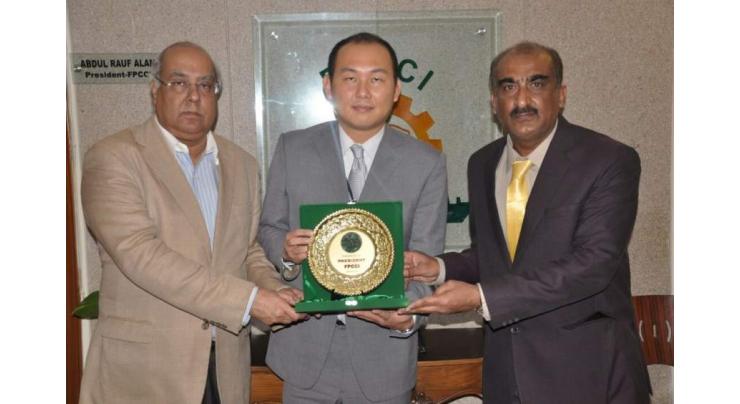 FPCCI appreciates Chinese role in socio economic development of
Pakistan