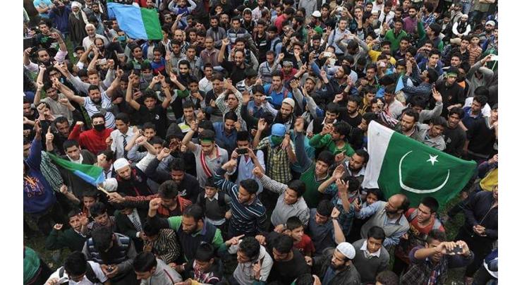 Global Kashmir Day being observed in IOK