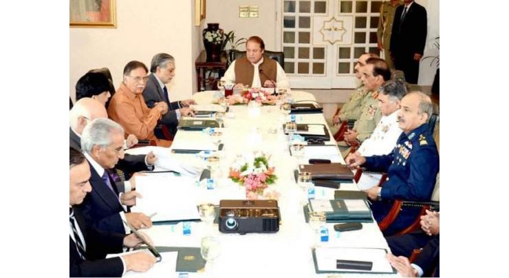 National security council meeting ended, Kashmir issue was comprehensively discussed.