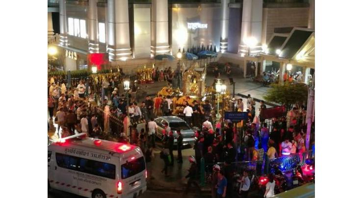 Car slams into Bangkok shrine, injures four