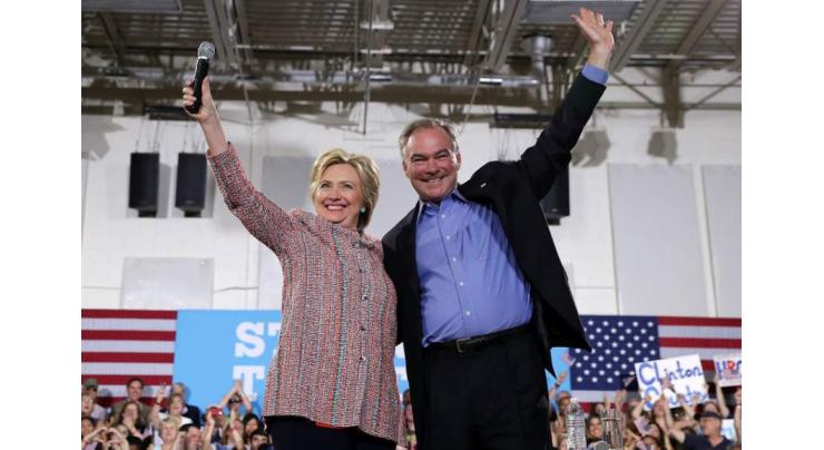 Hillary Clinton picks Senator Tim Kaine for running mate: official