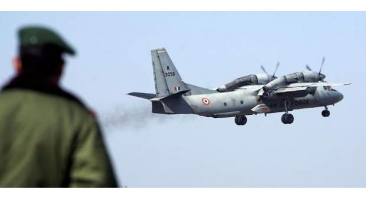 India steps up search for missing military plane