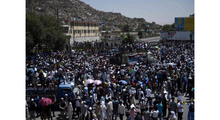 20 dead, 160 wounded as blast rips through Kabul protest