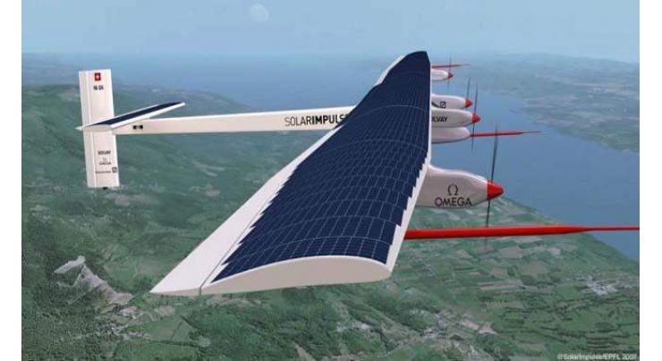 Solar plane nears end of historic round-the-world trip