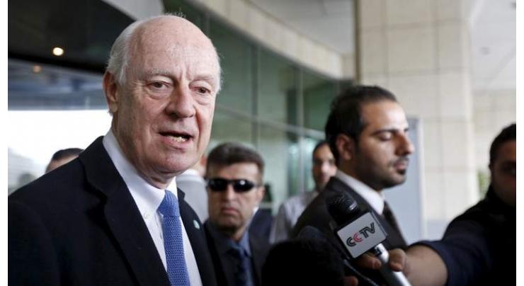 UN Syria envoy to meet US, Russian officials Tuesday
