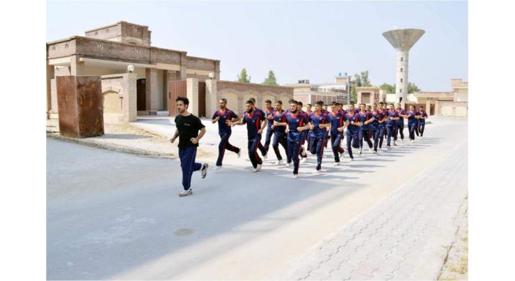 KP IGP visits Police Training School Swabi