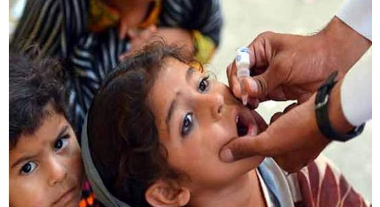3 day anti-polio drive starts in eight districts of KP