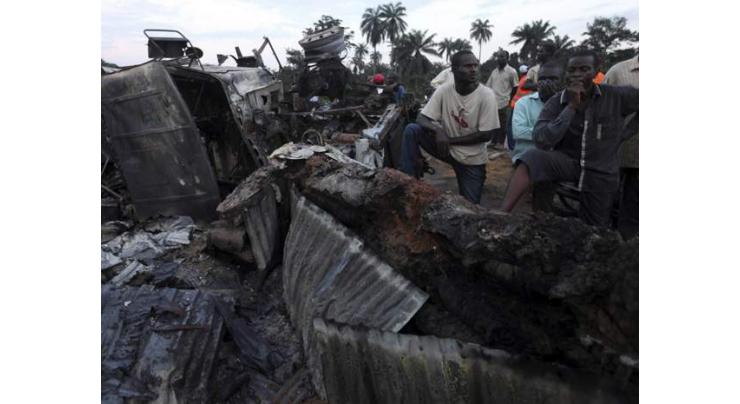 Nigeria petrol tanker fire kills two, causes mayhem: official