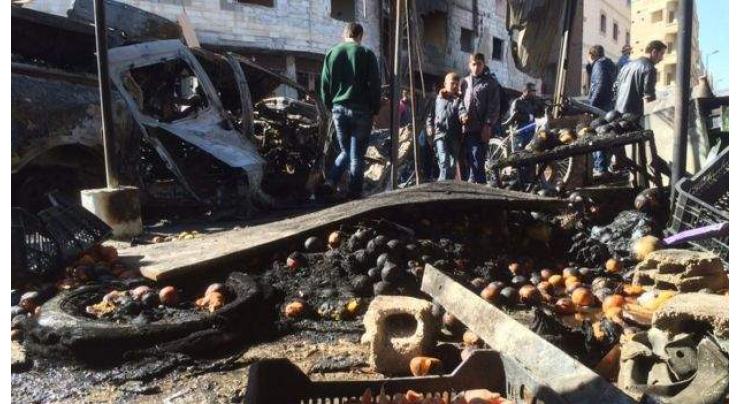 31 dead in double bomb blast in Syria Kurdish city: state TV