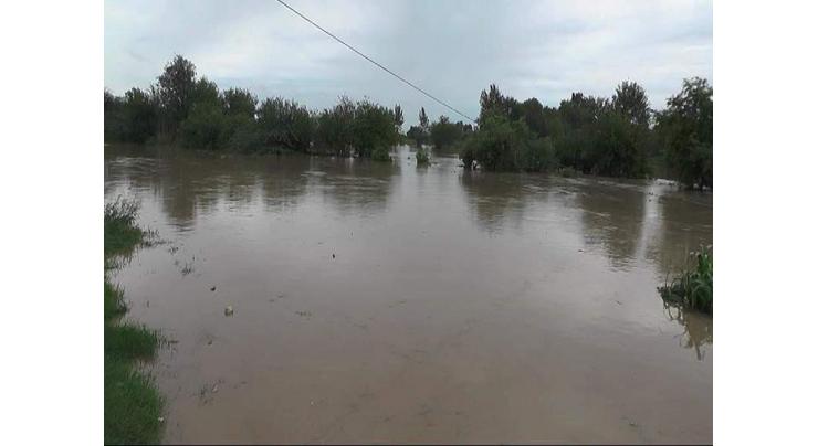 Several villages inundated after high level flood in Sialkot