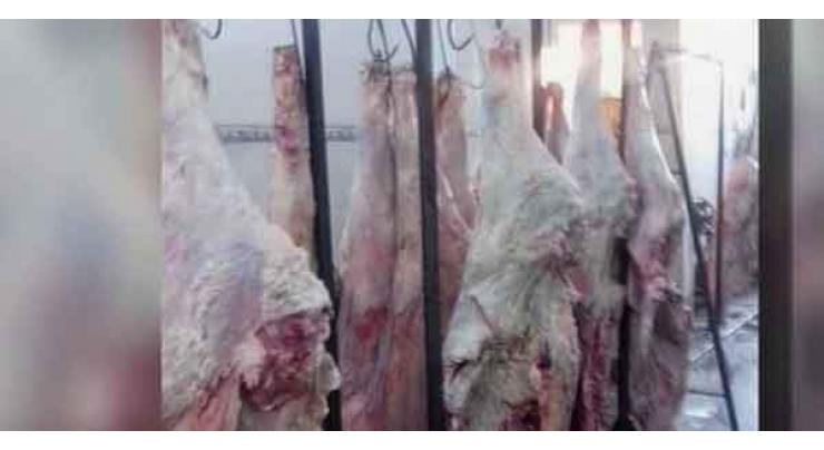Three arrested, 2,000 kg meat seized