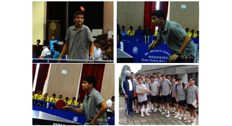 Table Tennis Tournament from August 10