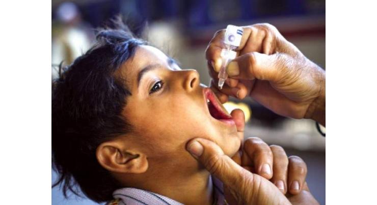 Over 400,000 children administered polio drops
