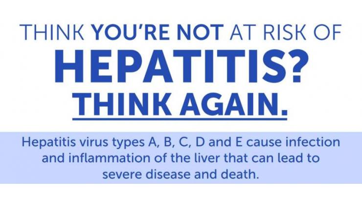 WHO encourages countries to reduce deaths from viral hepatitis