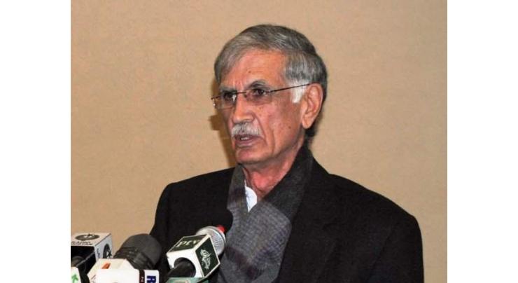 Collective movement need to eliminate corruption: CM Khattak