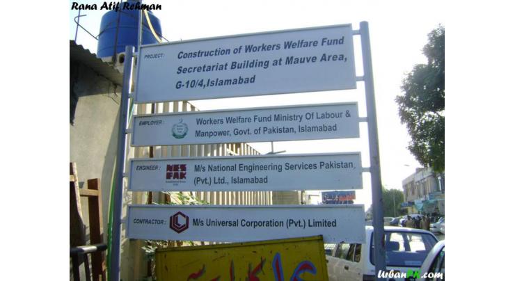 Labour Complex's construction work in final stage: WWF
