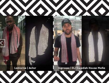 Celebs obsessed by the invisible scarf