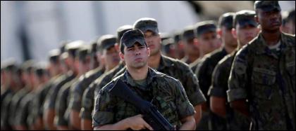 Army deployed for the security of Olympics in Brazil
