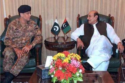 CM Sindh meets rangers core commander