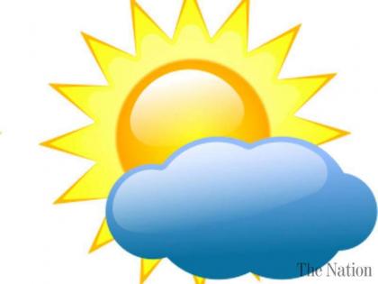 Partly cloudy weather forecast