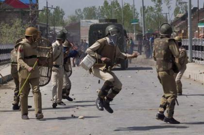 Kashmir on fire as protests over killing of Kashmiri leader surprise 
Indian authorities