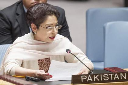 Pakistan actively pursuing  Kashmiris' cause at UN: Maleeha