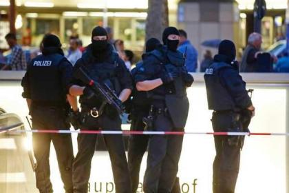 "I am German, I am German" shouted the Munich attacker, 
illegal weapons have been recovered