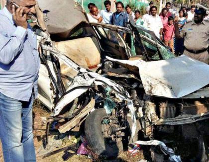 Two killed, three injured in accidents