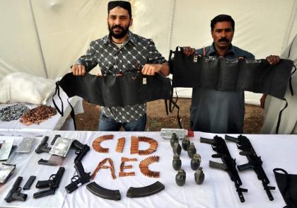 Terrorist arrested with two suicide jackets