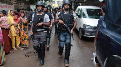 Bangladesh police say 9 militants killed in Dhaka raid