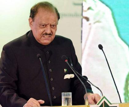 President for improvement in standard of medical education
