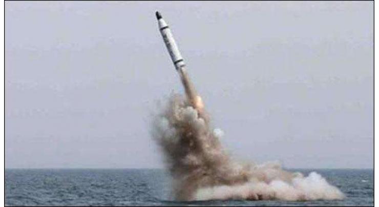 North Korea's ballistic missile experiment into the Sea of Japan