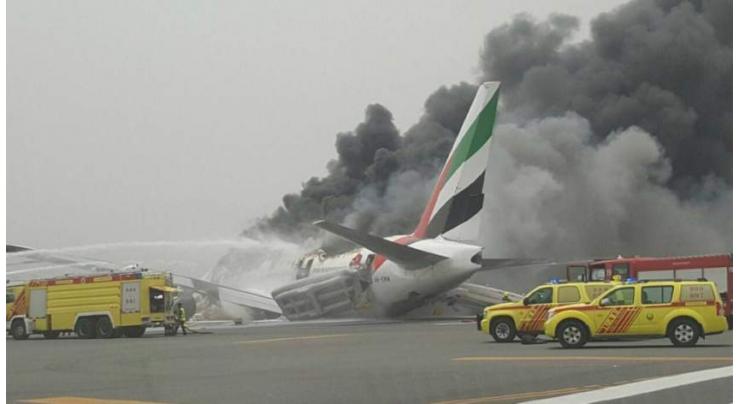 Emirates plane in 'accident on landing' in Dubai: govt