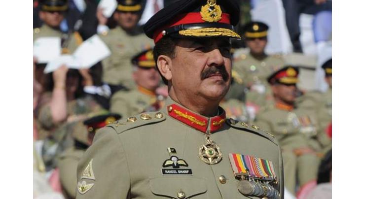 COAS undertakes day long visit to China: witnesses counter terrorism
excercise
