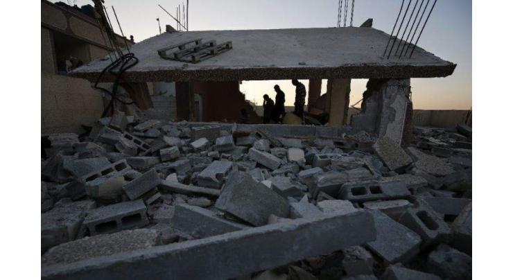 Israel demolishes homes of 2 Palestinian assailants