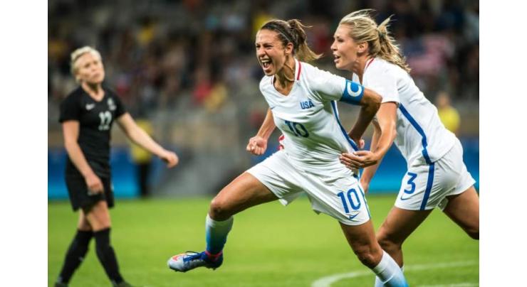Football: Empty feeling as Brazil, USA women off to winning start