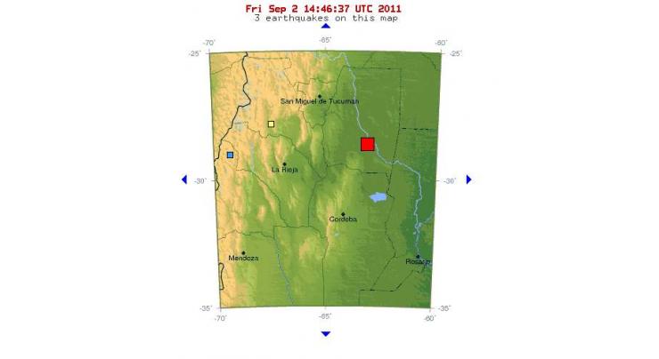 6.0 magnitude quake in northern Argentina: USGS