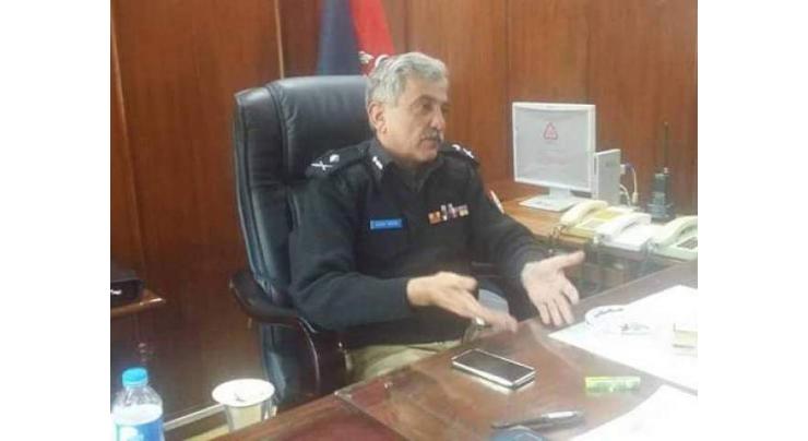 AJK Police chief confers awards on officials