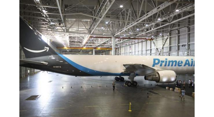 Amazon 'Prime' plane takes flight
